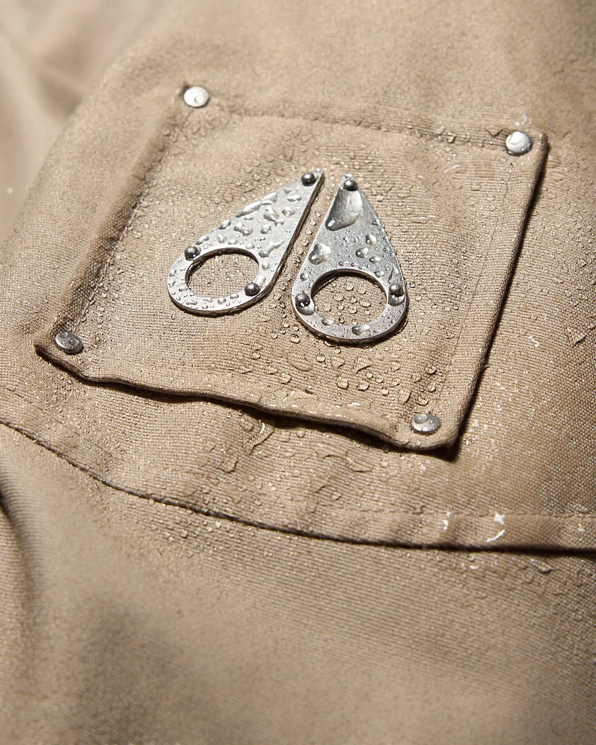 Moose Knuckles Original Stirling Long parka ashen bronze