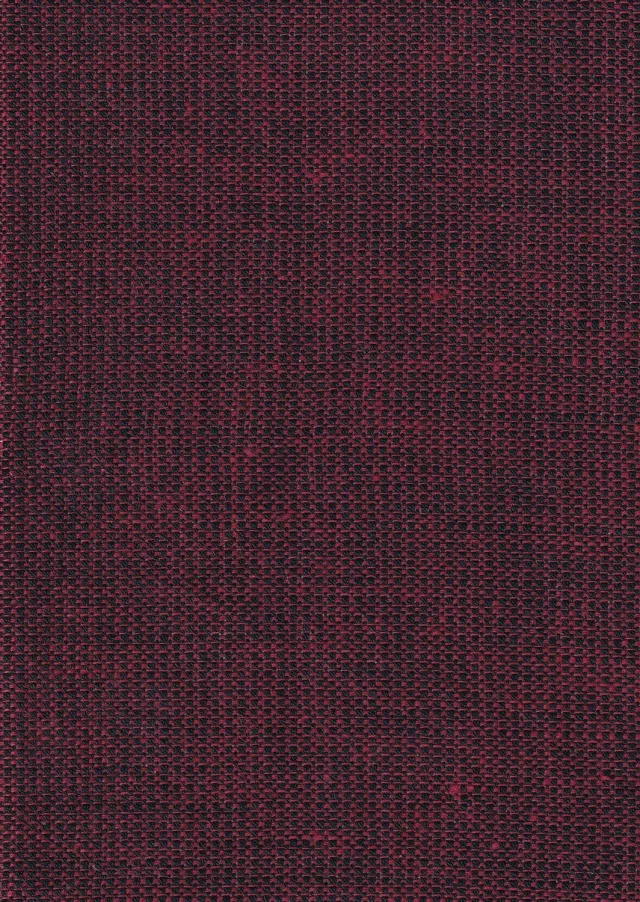 Hollington toile laine lin tissu au mètre rouge byzantin
