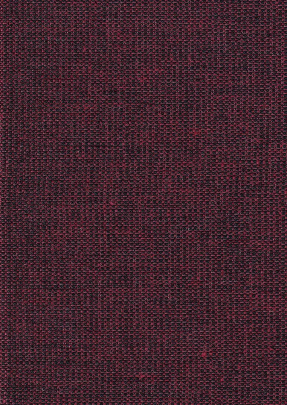 Hollington toile laine lin tissu au mètre rouge byzantin