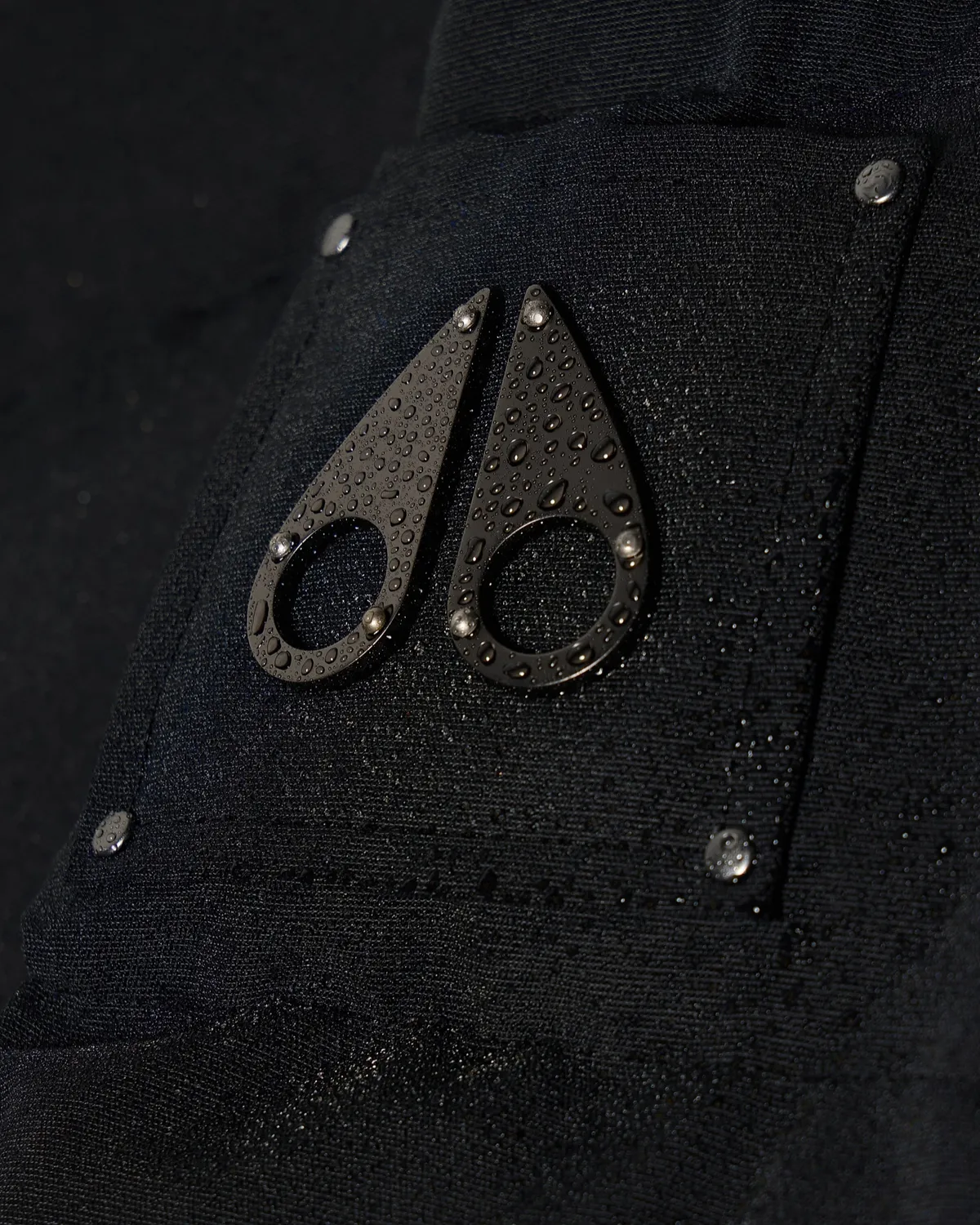 Moose Knuckles Banff bomber black