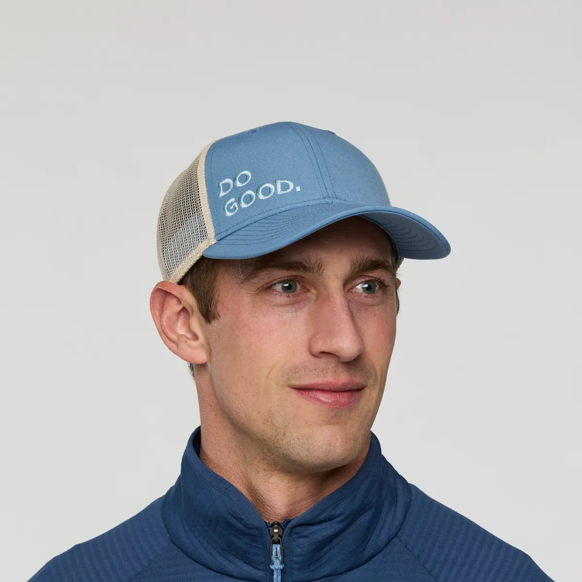 Cotopaxi Do Good Trucker casquette fjord 5 panneaux