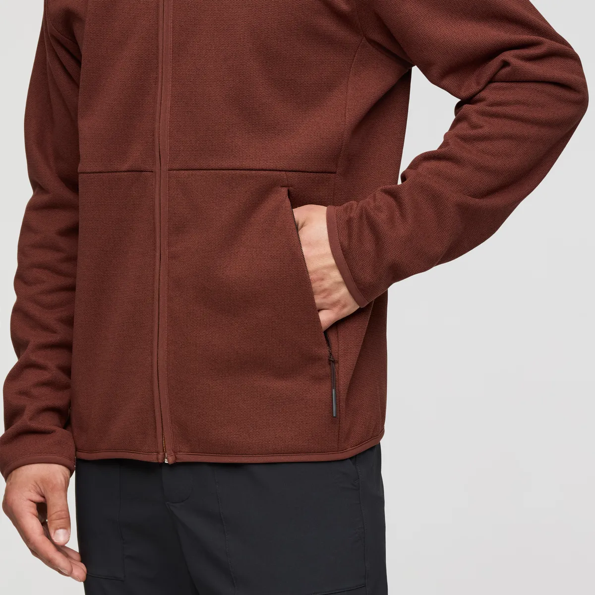 Cotopaxi Envo veste polaire homme Heather Chestnut recyclée
