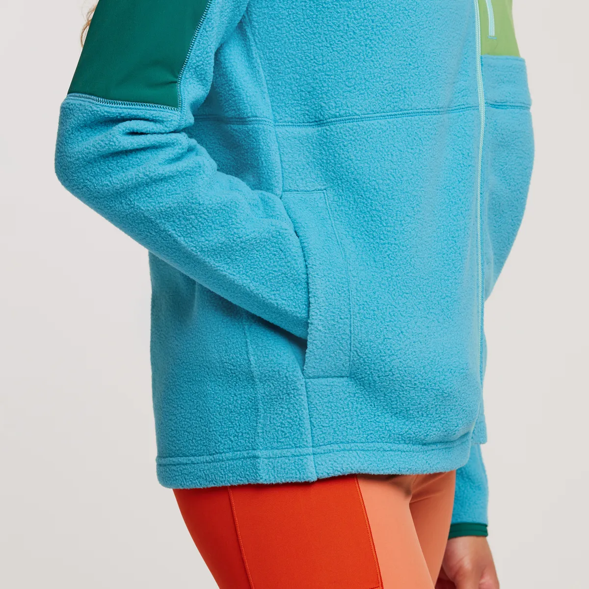 Cotopaxi Abrazo polaire femme zippée noire recyclée