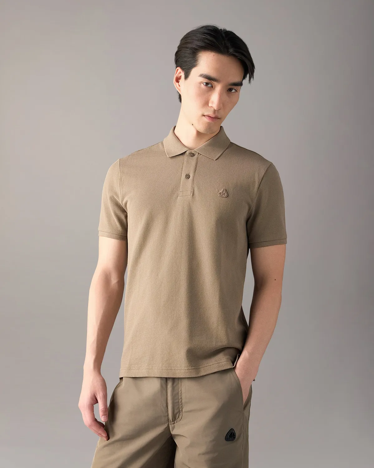 Moose Knuckles Yul polo coton stretch