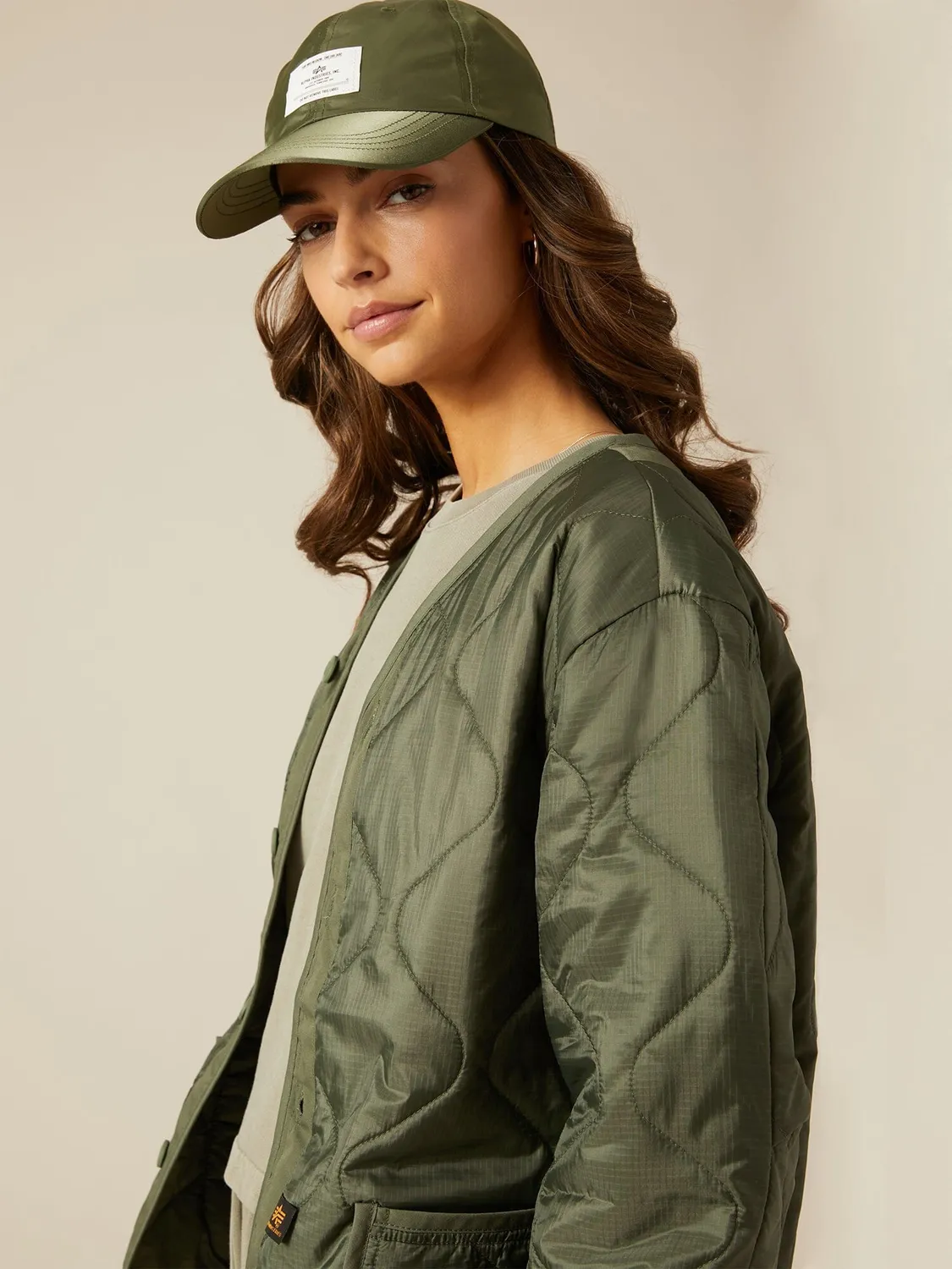 Alpha Industries ALS/92 Liner veste Olive Green matelassée
