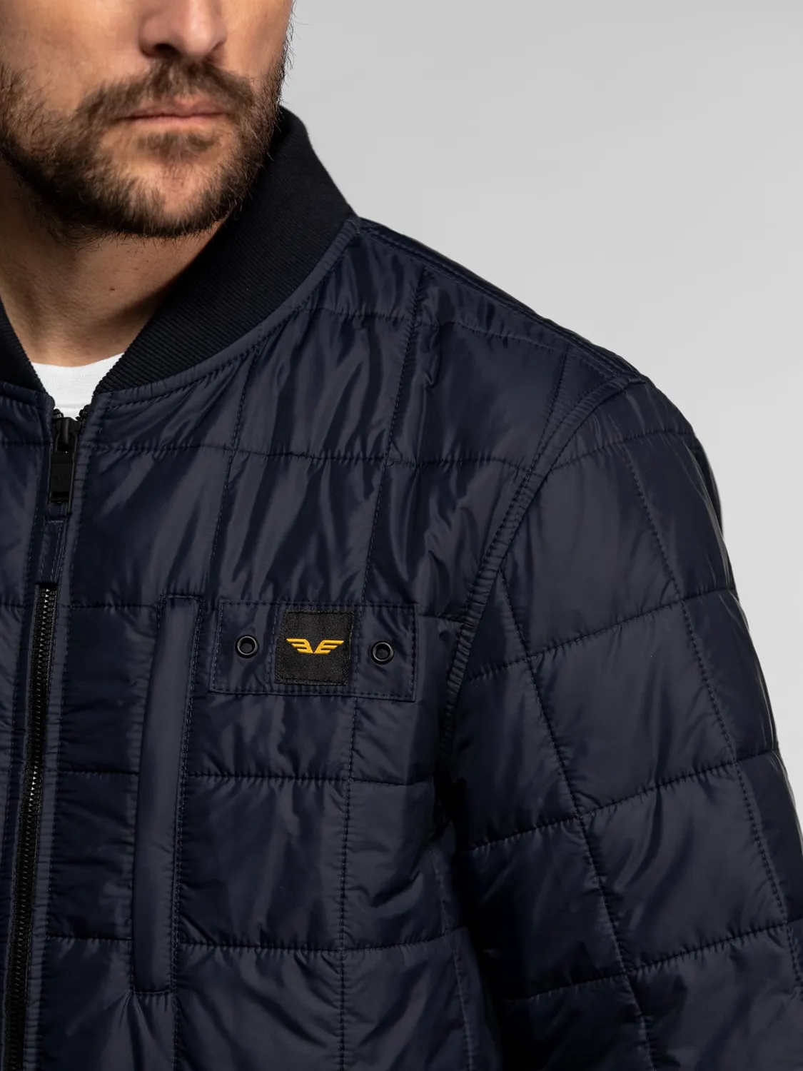 DAYTONA Clarion bomber nylon matelassé kaki léger