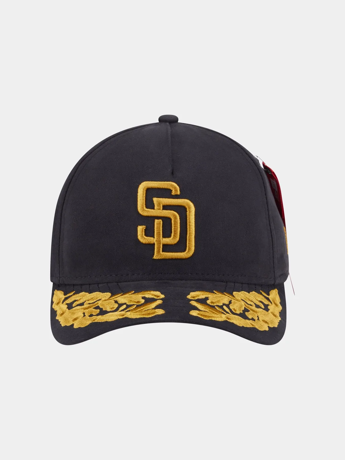 Alpha Industries Padres New Era casquette noire broderie réglable