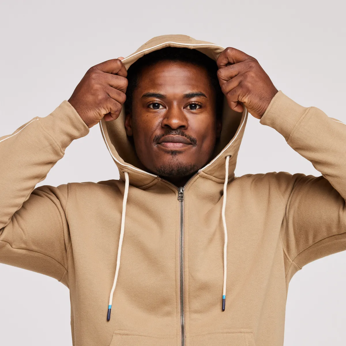 Cotopaxi Do Good sweat zip homme Desert coton bio