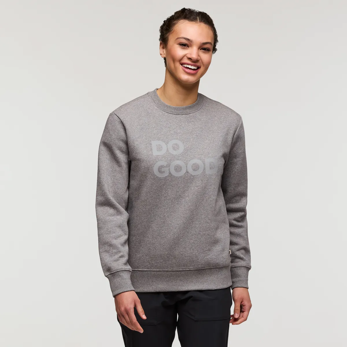 Cotopaxi Do Good Crew sweat femme coton bio