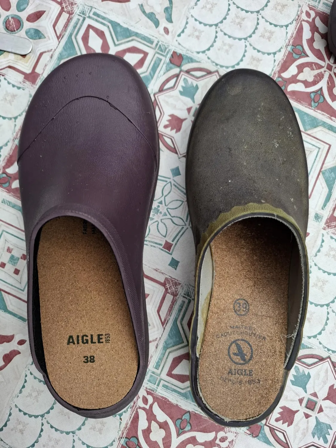 Aigle Corlay sabot femme authentique