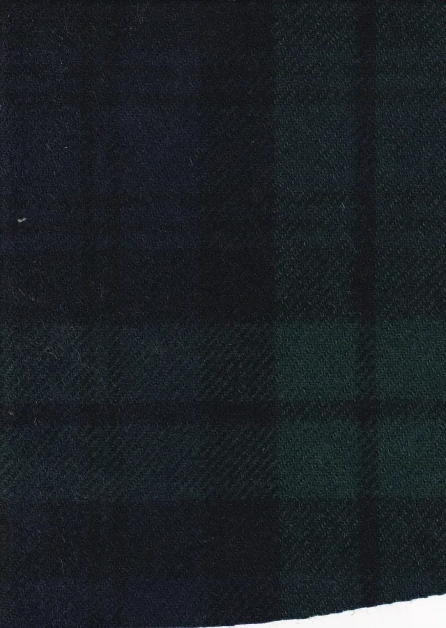 Hollington drap black watch tissu au mètre laine chaude