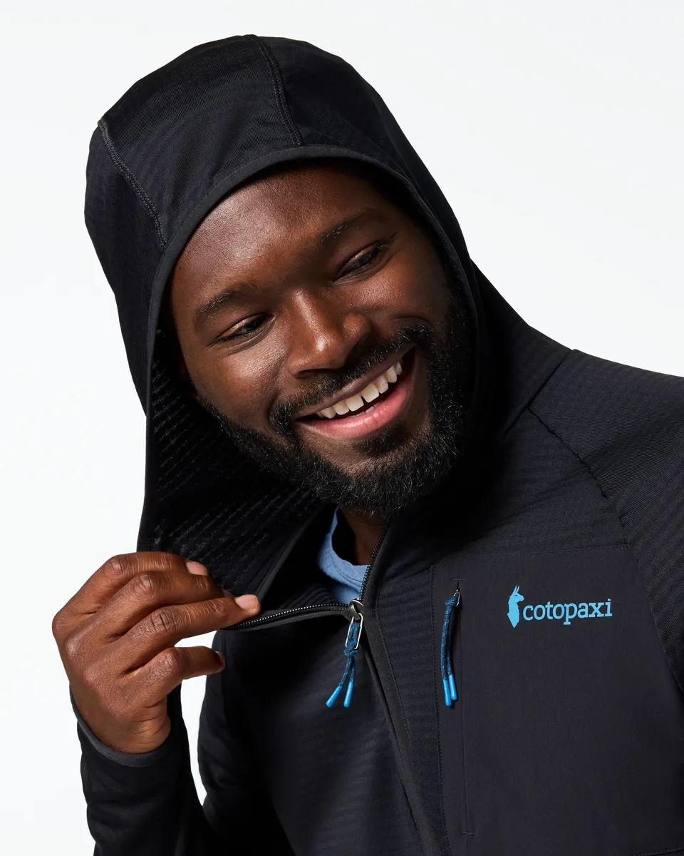 Cotopaxi Otero veste polaire zippée Crimson respirante