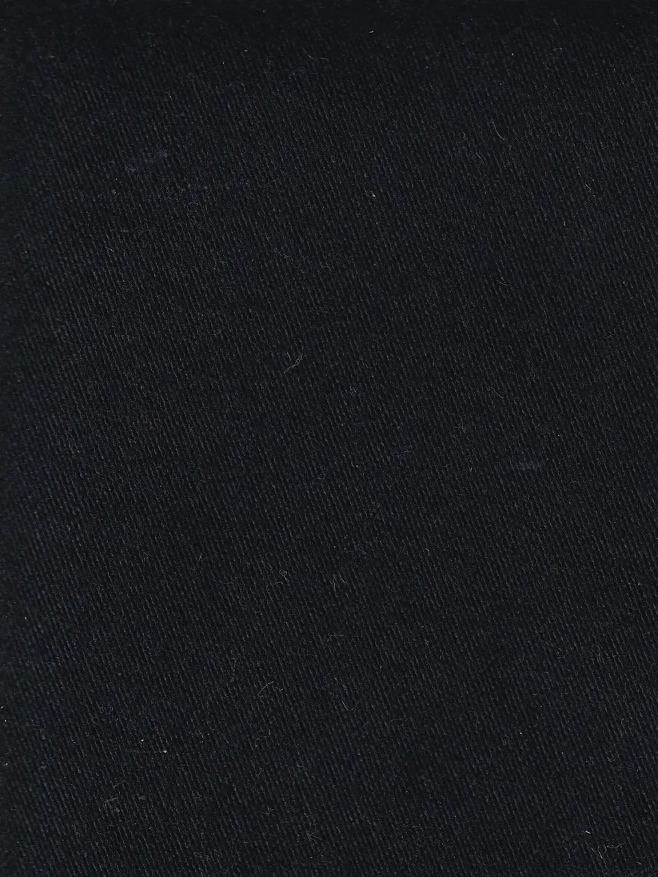 Hollington Heliconius chenille coton laine tissu noir 50/50