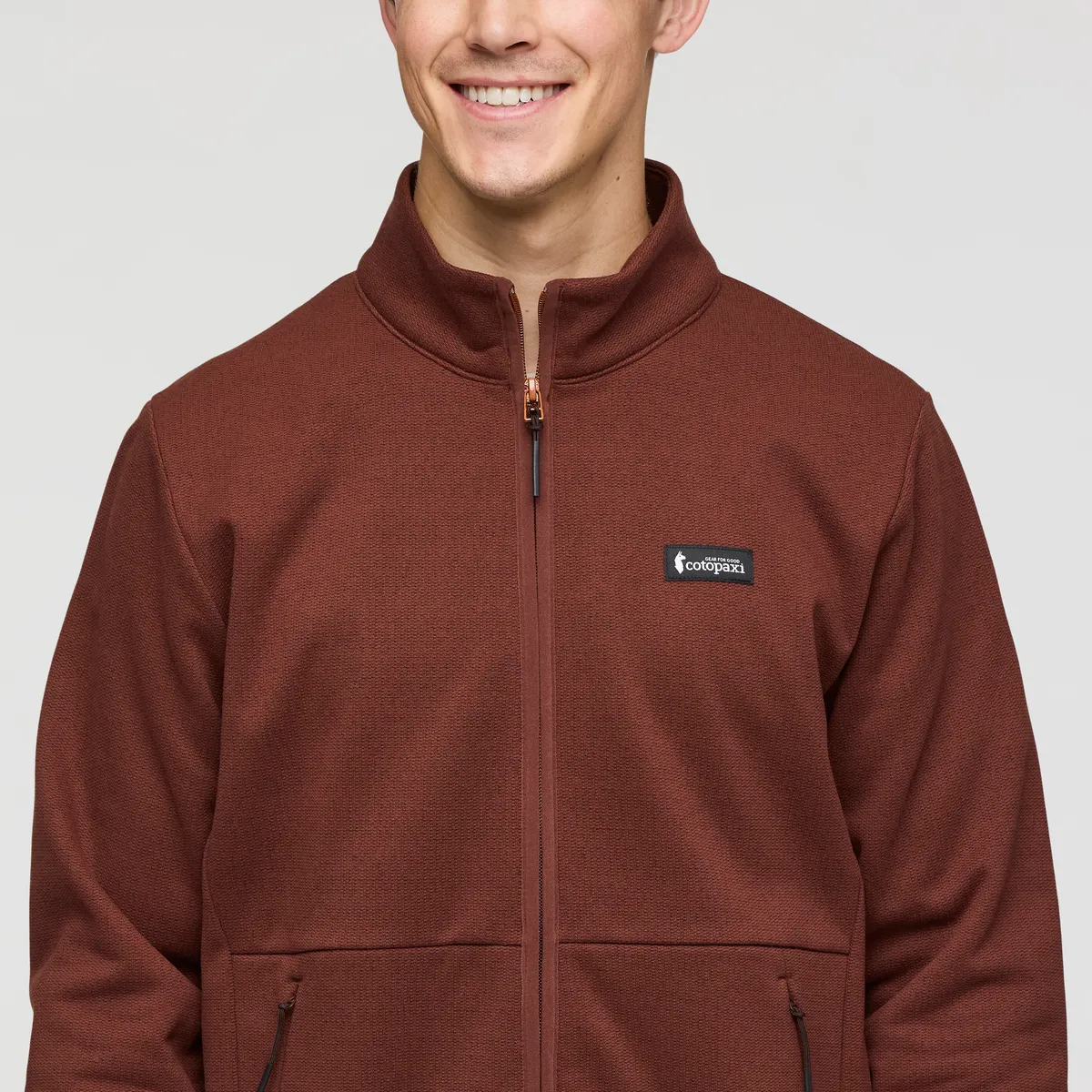 Cotopaxi Envo veste polaire homme Heather Chestnut recyclée