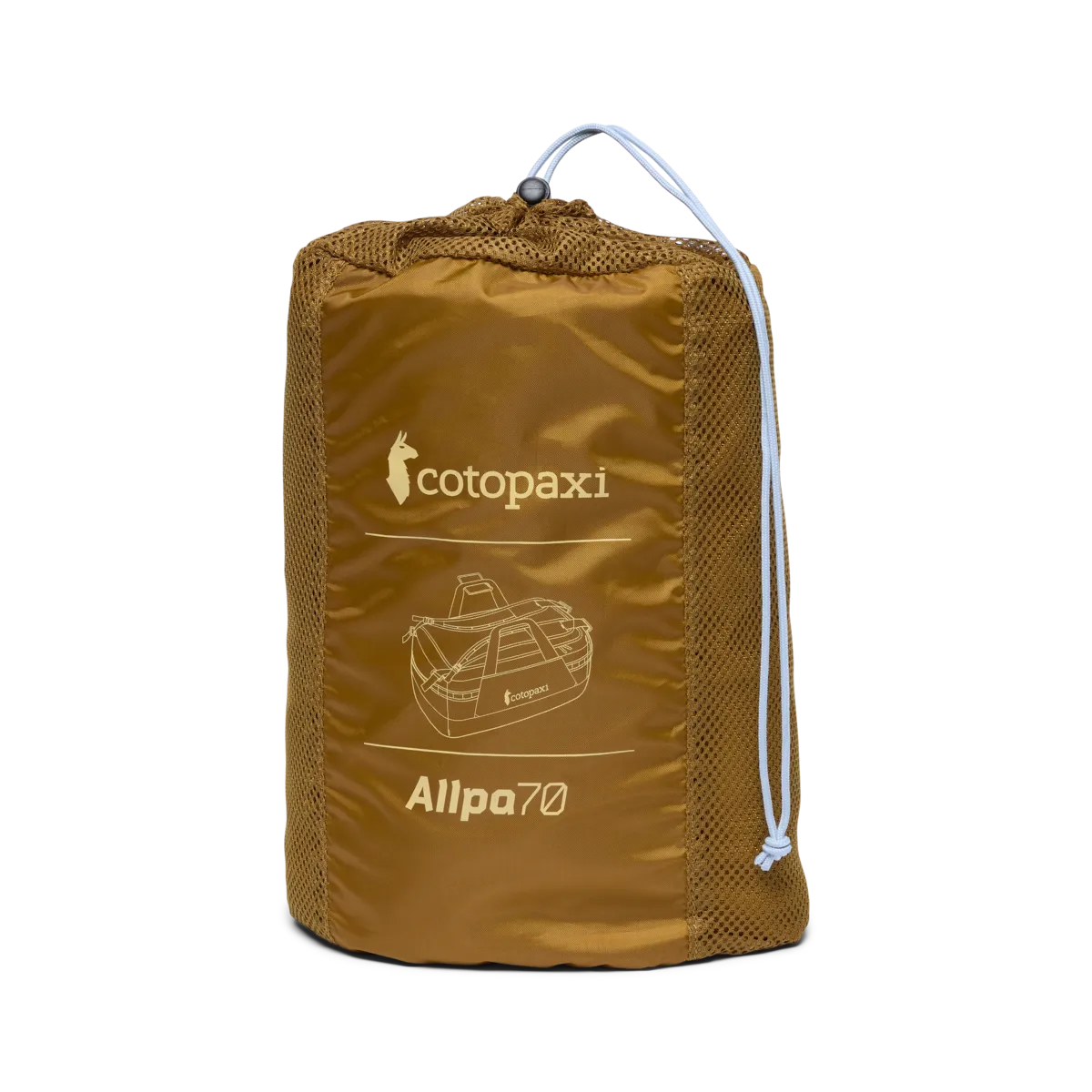 Cotopaxi Allpa Getaway 70L sac de voyage bronze grande capacité