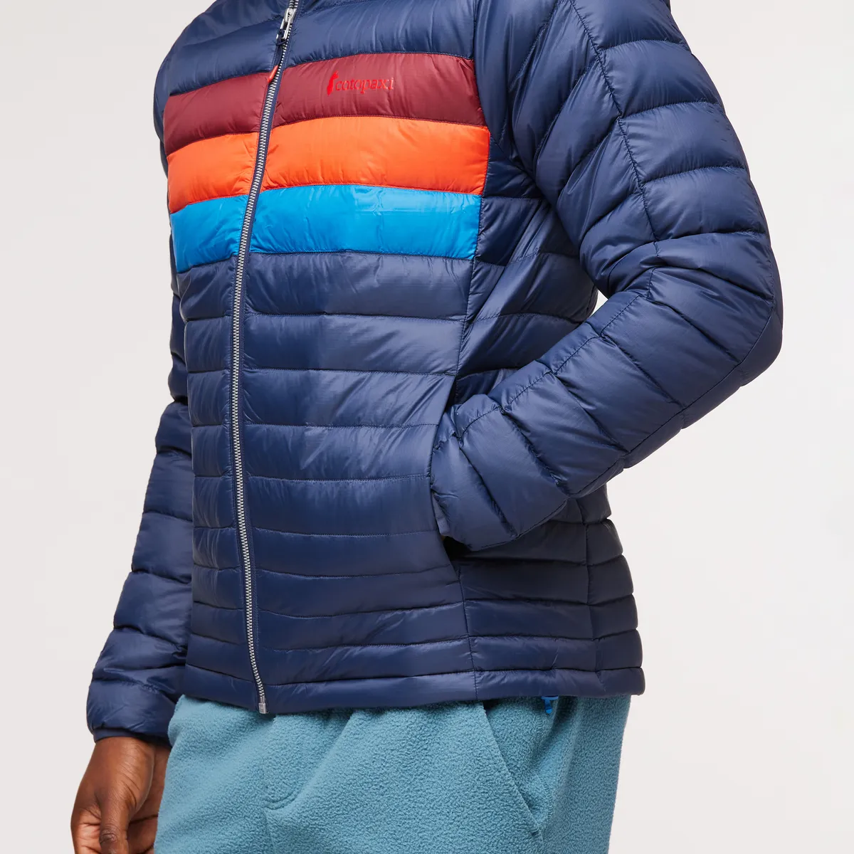 Cotopaxi Fuego doudoune homme Black Pacific Stripes