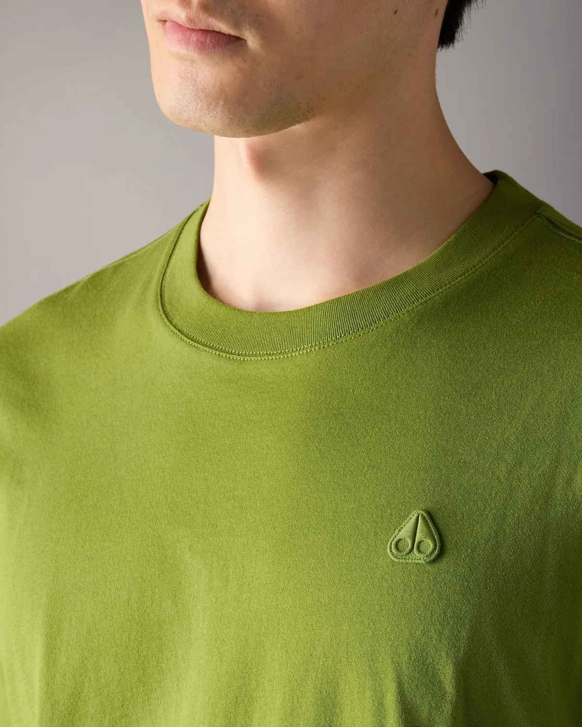Moose Knuckles Yul Classic t-shirt vert trèfle coton
