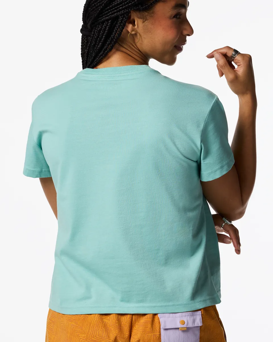 Cotopaxi Sunset Embers T-shirt femme Grapefruit coton
