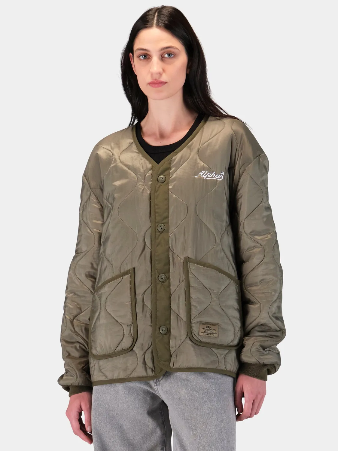 Alpha Industries ALS/92 liner matelassé vert léger