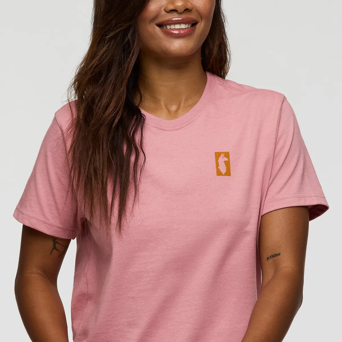 Cotopaxi Do Good Stripes t-shirt femme Sea Spray coton bio