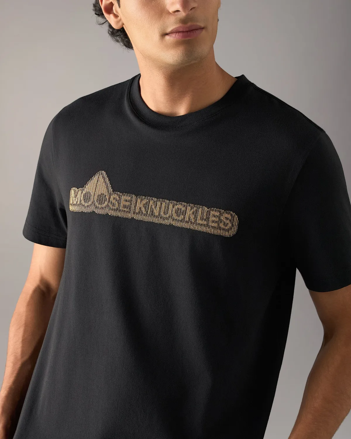 Moose Knuckles Preston t-shirt noir coton logo