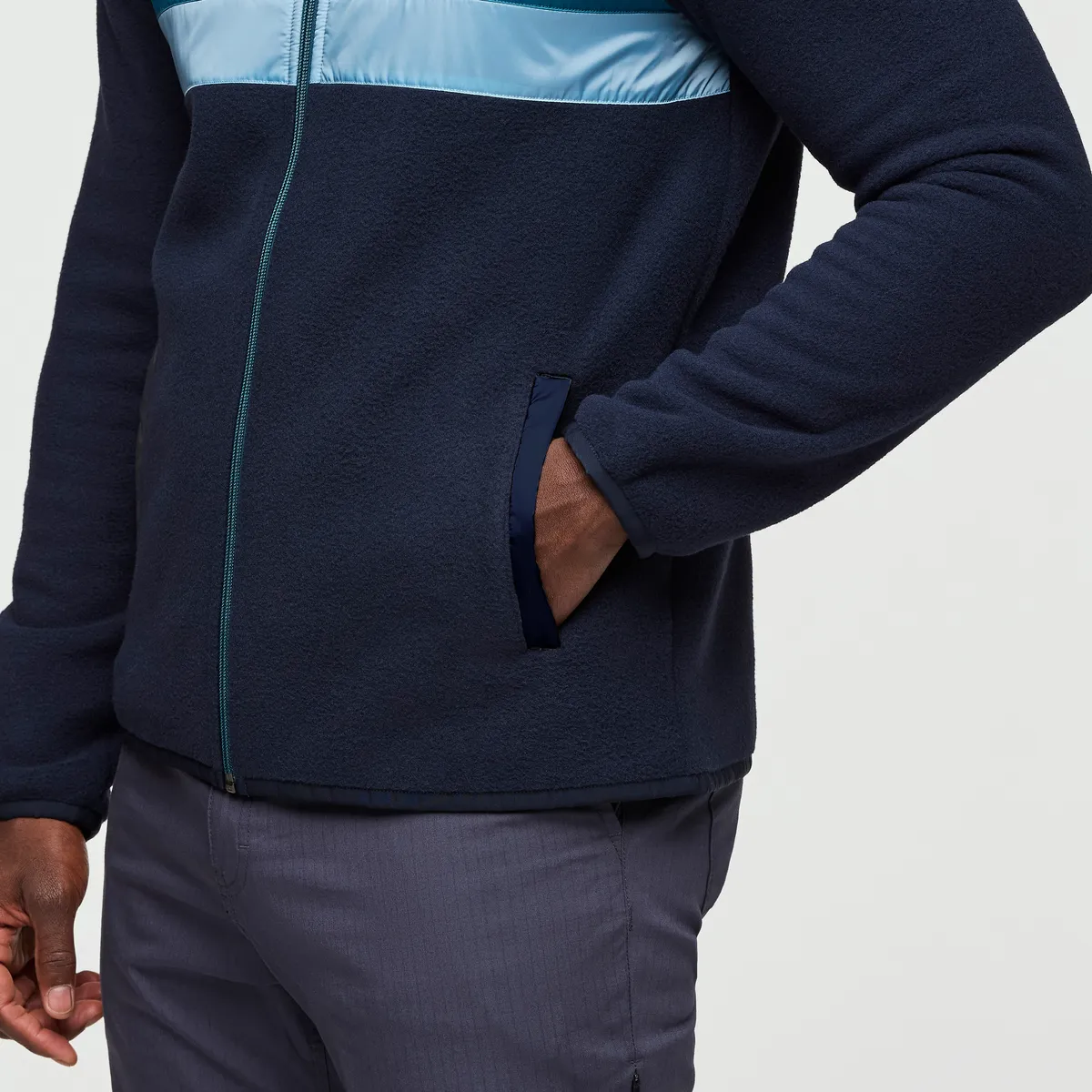 Cotopaxi Teca veste polaire homme Sepia Sunset zippée