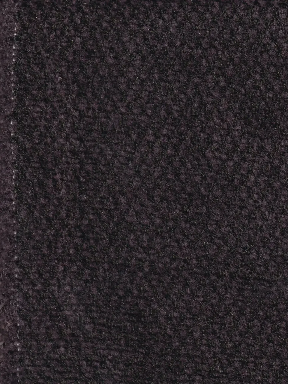 Hollington tissu chenille laine coton prune 5 m