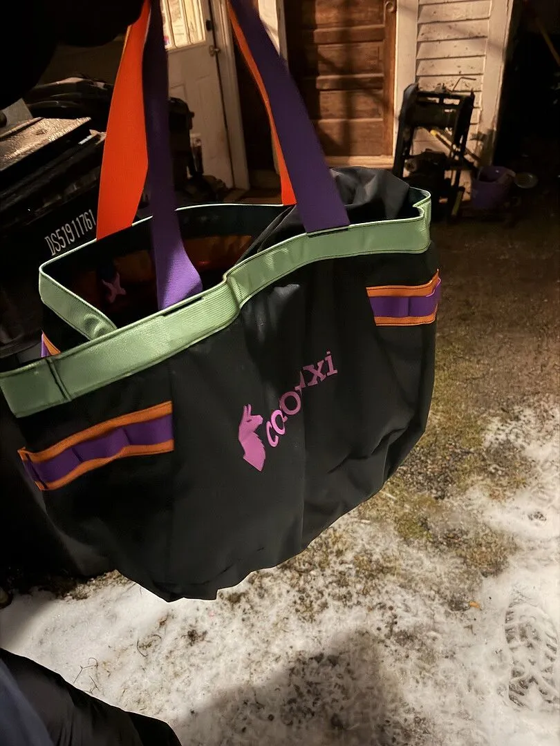 Cotopaxi Allpa 60L sac tote Del Día Dark robuste