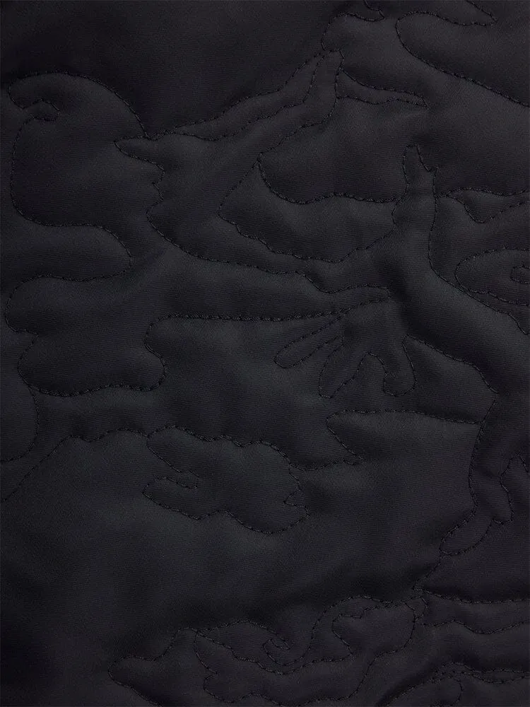 Alpha Industries Camo Quilted MA-1 bomber Noir