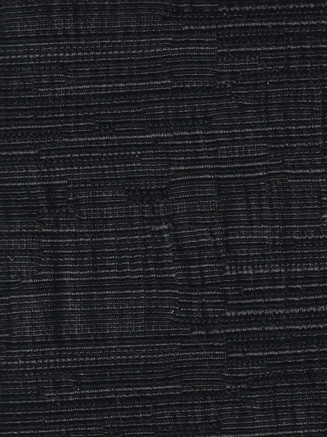 Hollington Élégance Noire tissu coton extensible 8 m noir