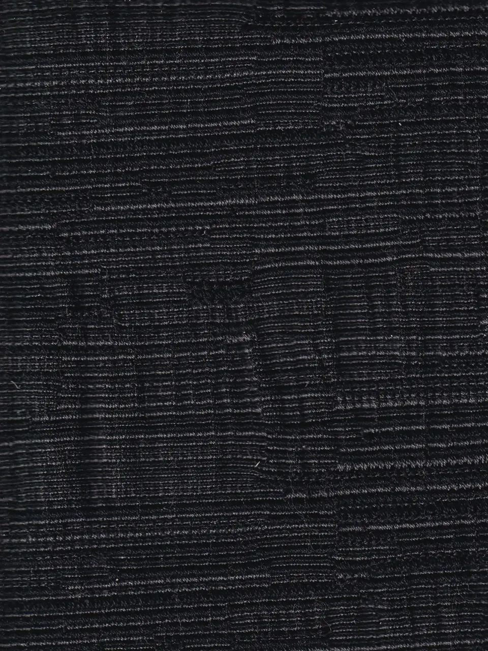 Hollington Élégance Noire tissu coton extensible 8 m noir