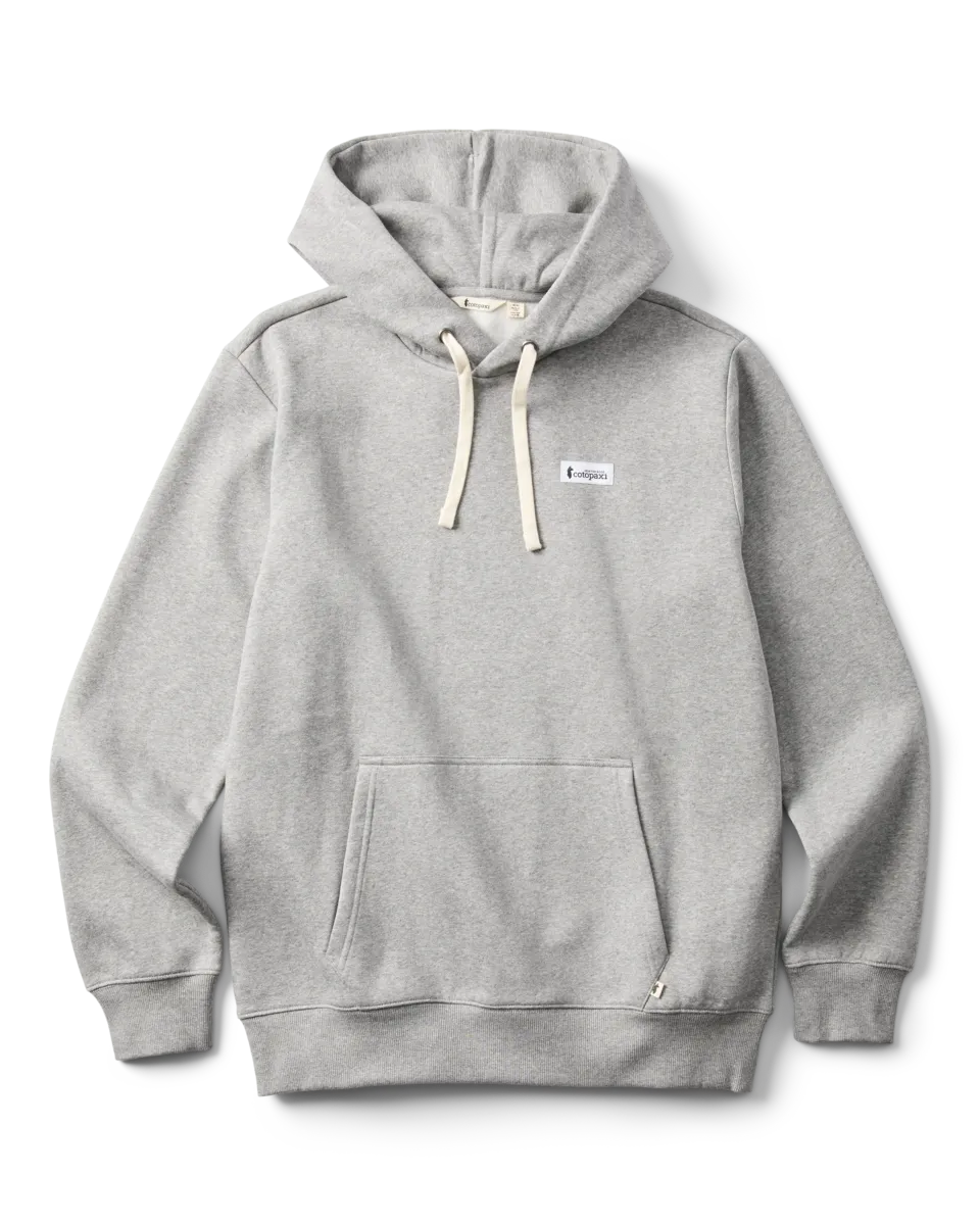 Cotopaxi Llama Patch sweat capuche homme Heather Grey coton bio