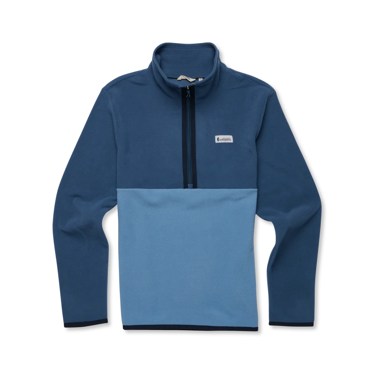 Cotopaxi Amado pull polaire homme Deep Sea/Fjord demi-zip