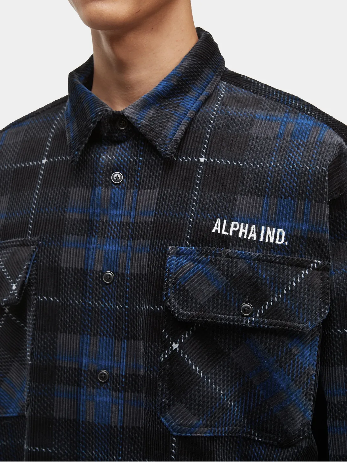 Alpha Industries UNFRM chemise flanelle noire regular