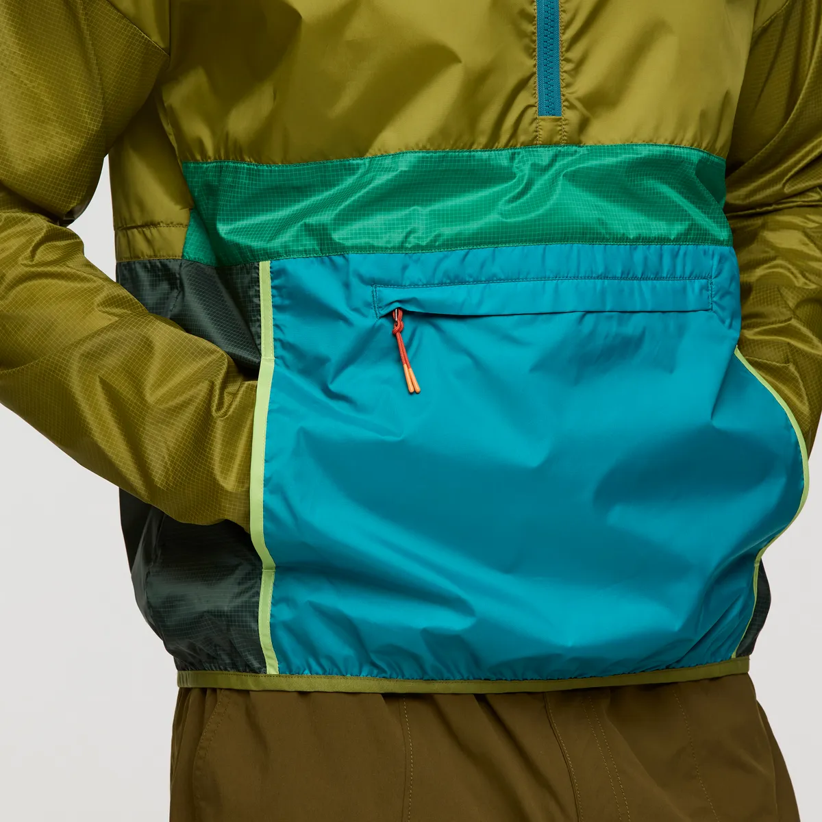 Cotopaxi Teca Half-Zip coupe-vent homme Thumbs Up déperlant