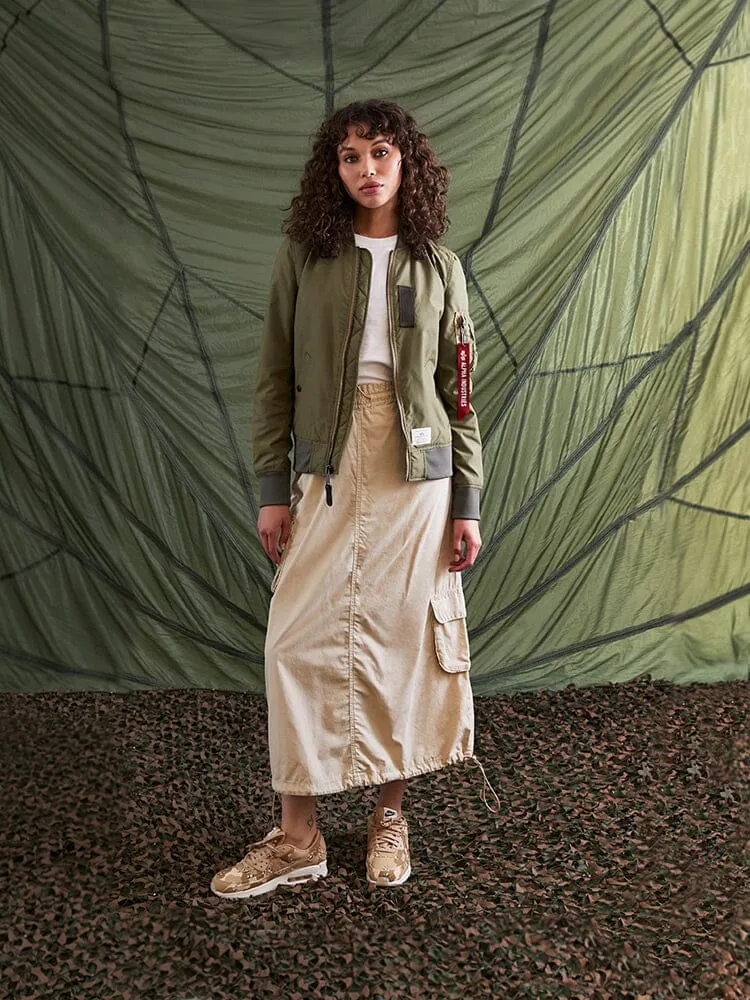 Alpha Industries L-2B Skymaster Gen II bomber femme vert