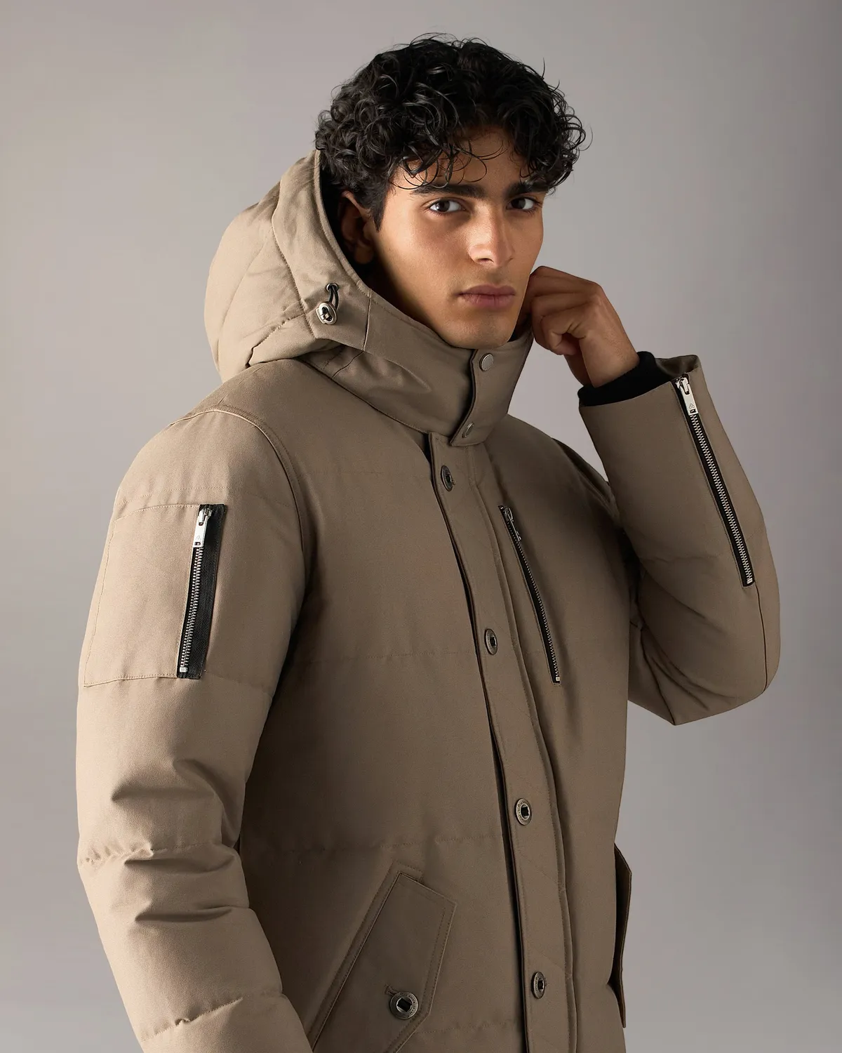 Moose Knuckles Original 3Q Doudoune Ashen Bronze