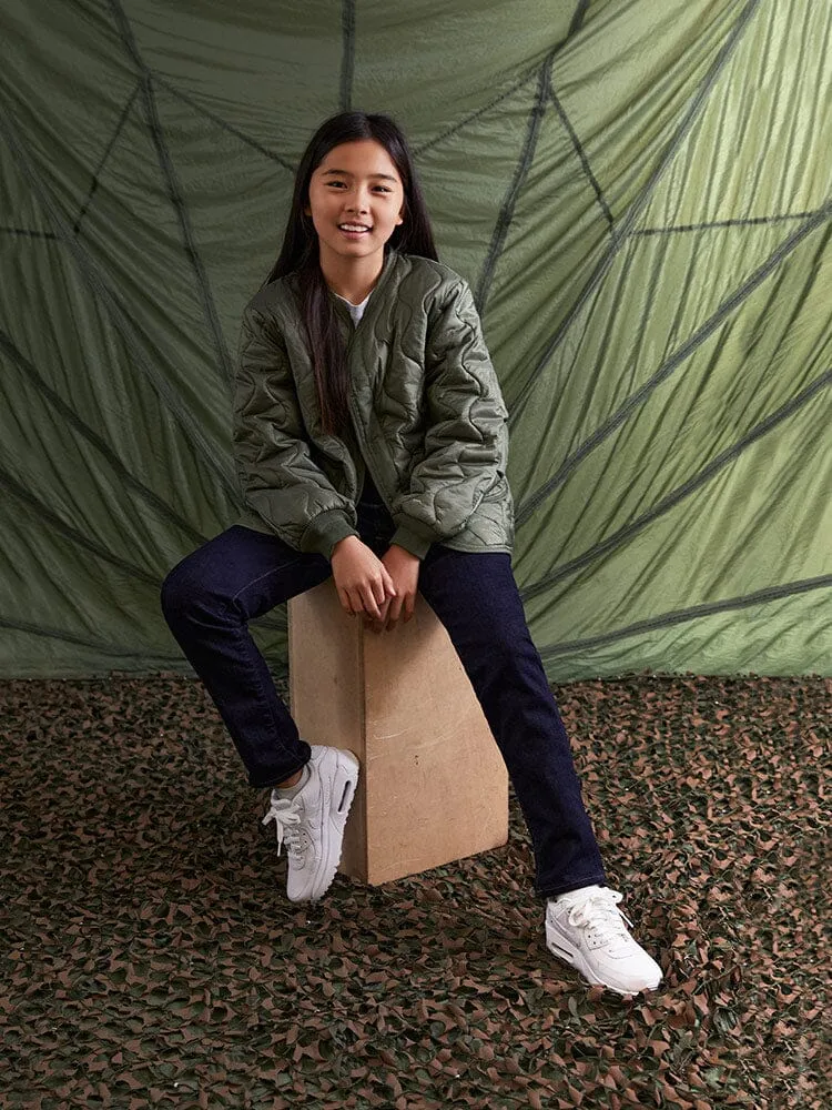 Alpha Industries ALS/92 doublure M-65 enfant olive matelassée