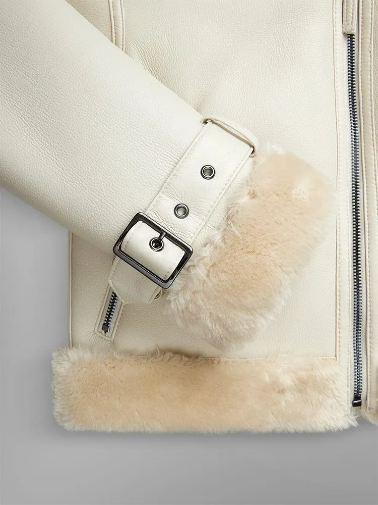 Alpha Industries B3 blouson aviateur limestone
