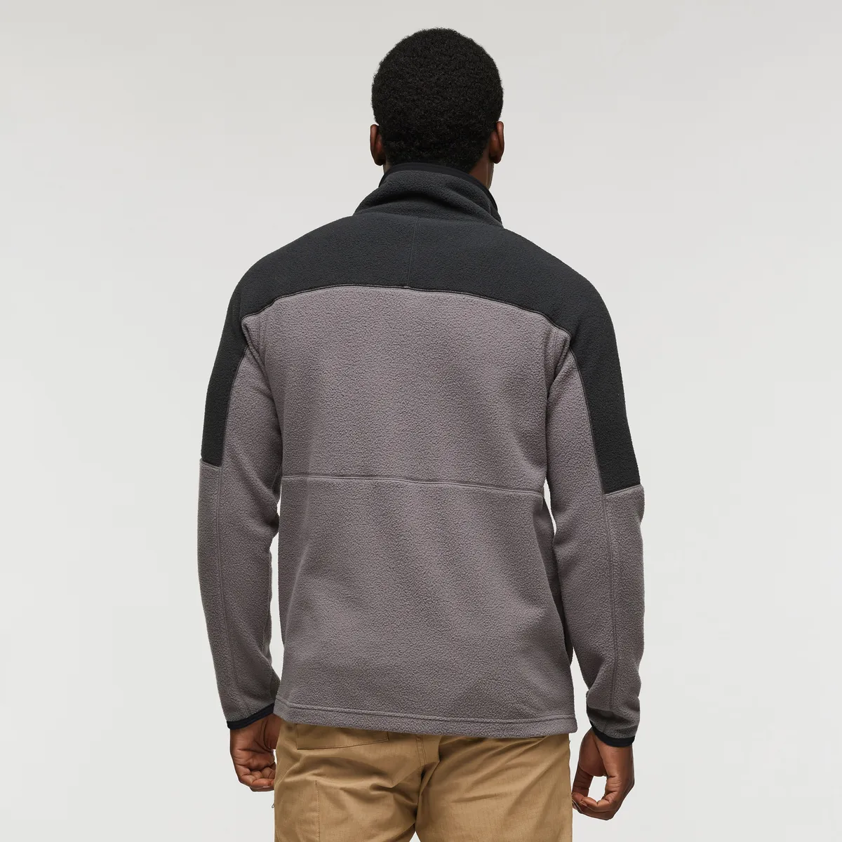 Cotopaxi Abrazo Fleece Half-Zip polaire homme noir recyclé