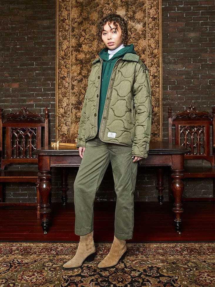 Alpha Industries Liner veste femme verte matelassée