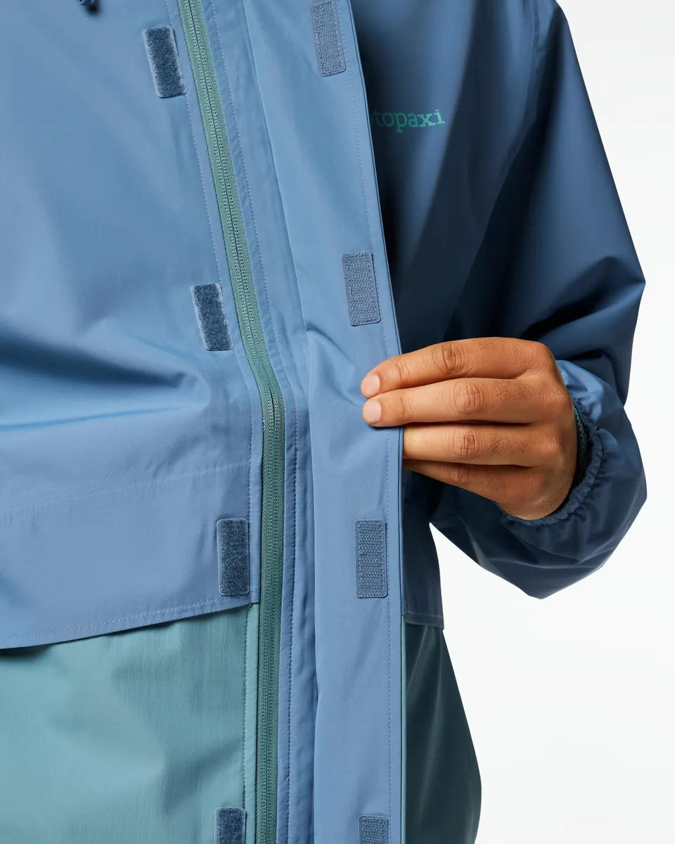 Cotopaxi Rayu veste pluie homme Steel Blue imperméable