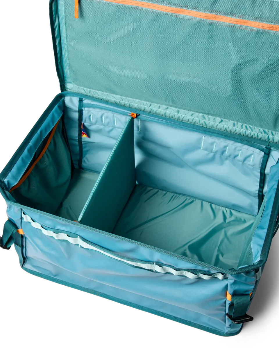 Cotopaxi Allpa 90L sac voyage Spicy rangement pliable