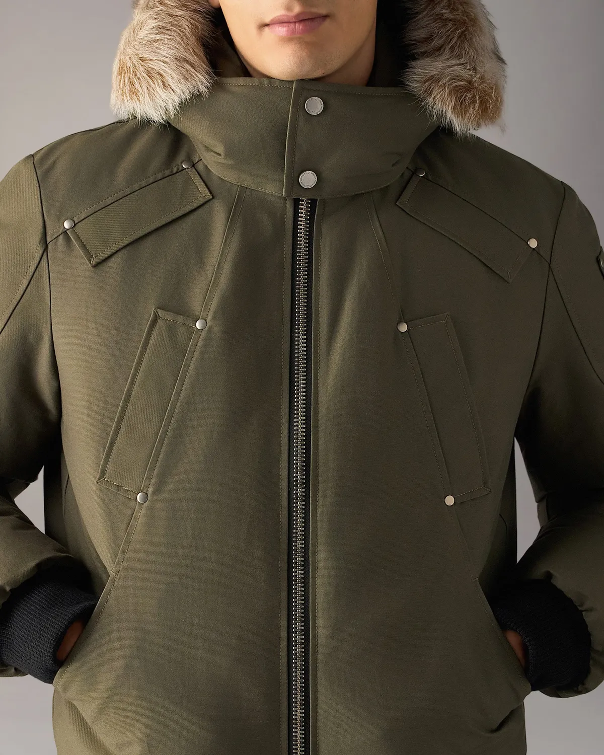 Moose Knuckles Originals Ballistic Bomber duvet combat-bronze