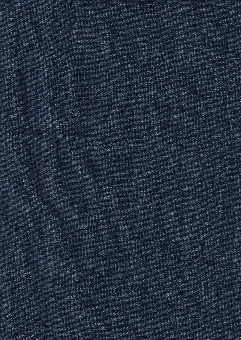 Hollington toile pur lin tissu bleu galet au mètre