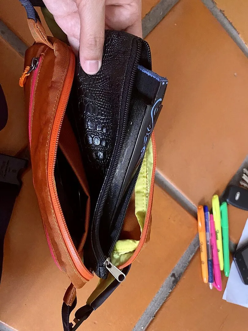 Cotopaxi Coso 2L sac banane rust azul recyclé