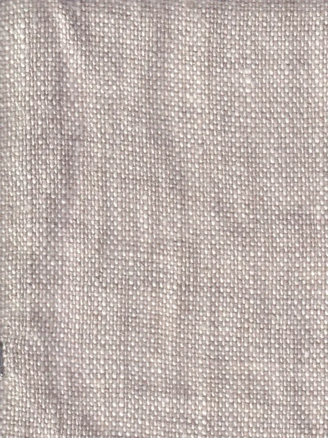 Hollington tissu toile lin hopsack beige poudré 8 m