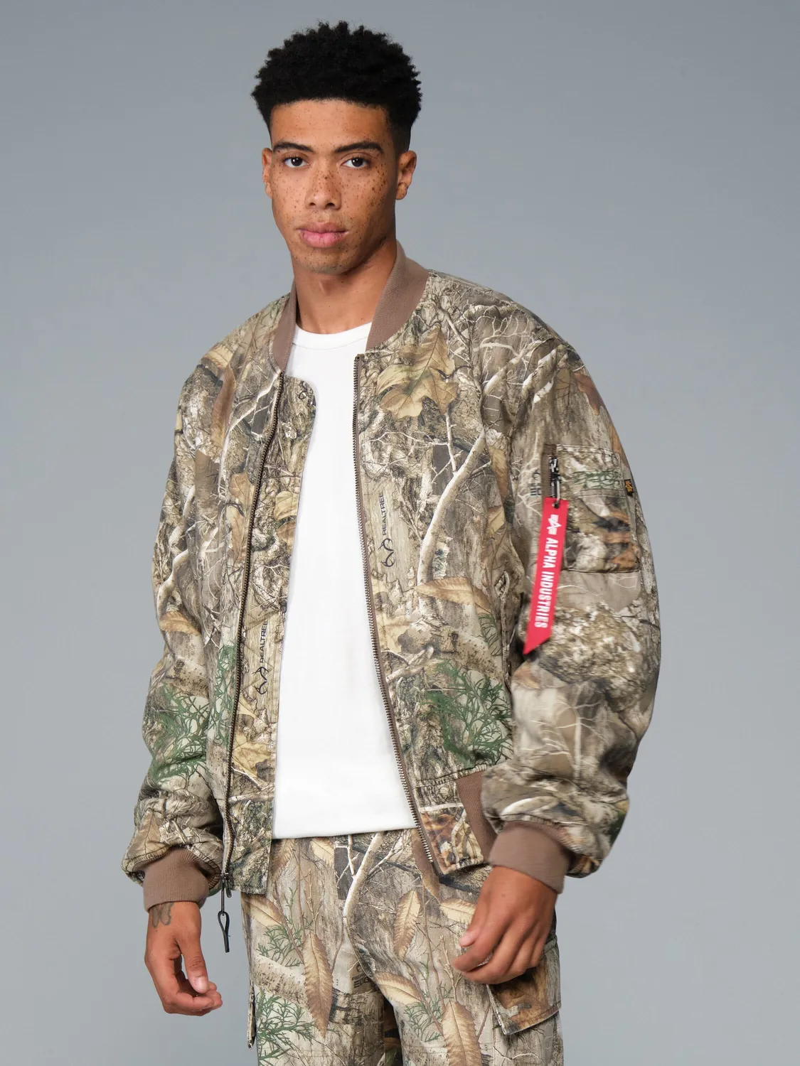 Alpha Industries MA-1 Cotton blouson bomber realtree camo