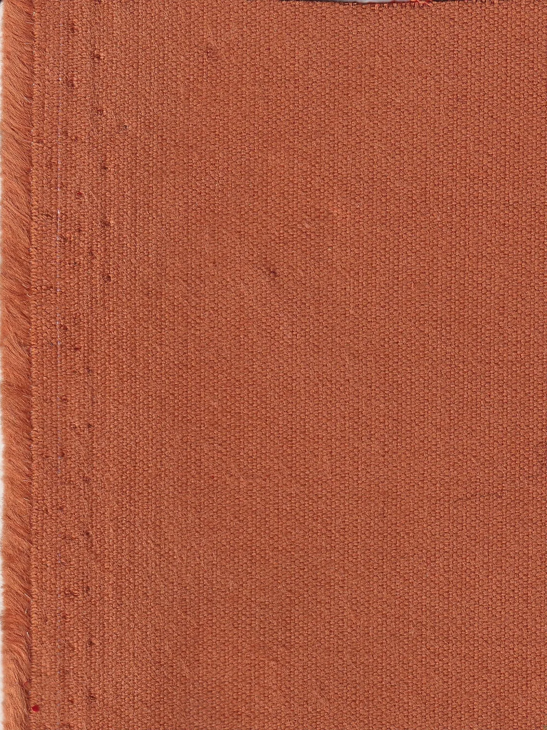 Hollington tissu velours stretch double-face rouge orange 5m