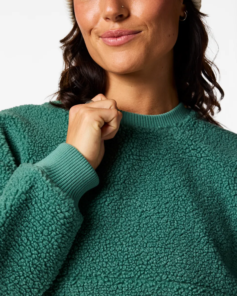 Cotopaxi Amigazo Fleece Crew pull polaire femme Juniper